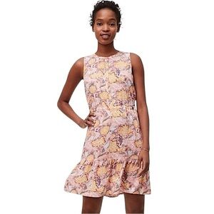 Loft Floral Flounce Dress 💕